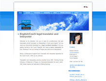 Tablet Screenshot of czech-translator.eu